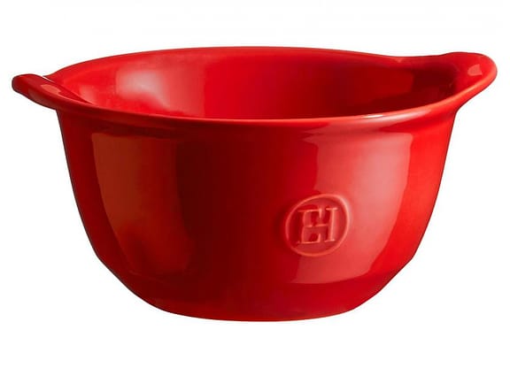 Bowl de Cerâmica Vermelho com Alças Trudeau - Emile Henry 550ml
