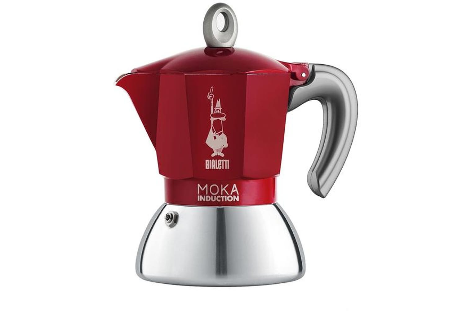 Cafeteira Italiana Bialetti Moka Induction 4 Xícaras