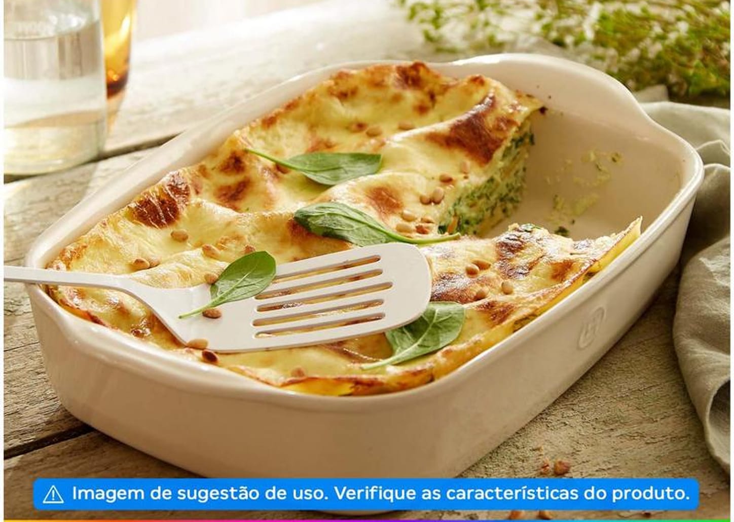 Travessa de Cerâmica Retangular 29x19cm - Emile Henry