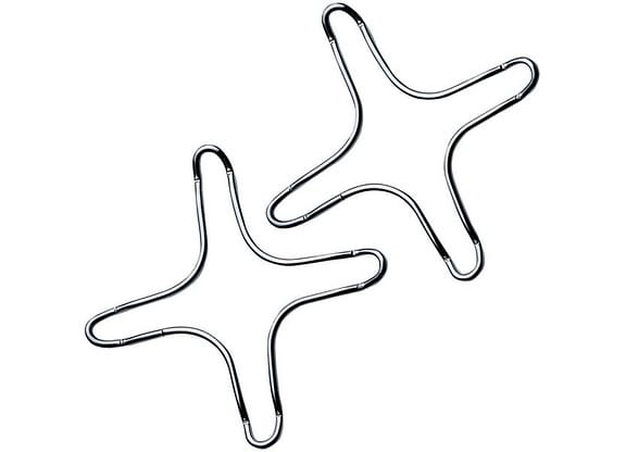 Redutor de Grelha de Fogão Inox Ghidini Daily 2 Unidades