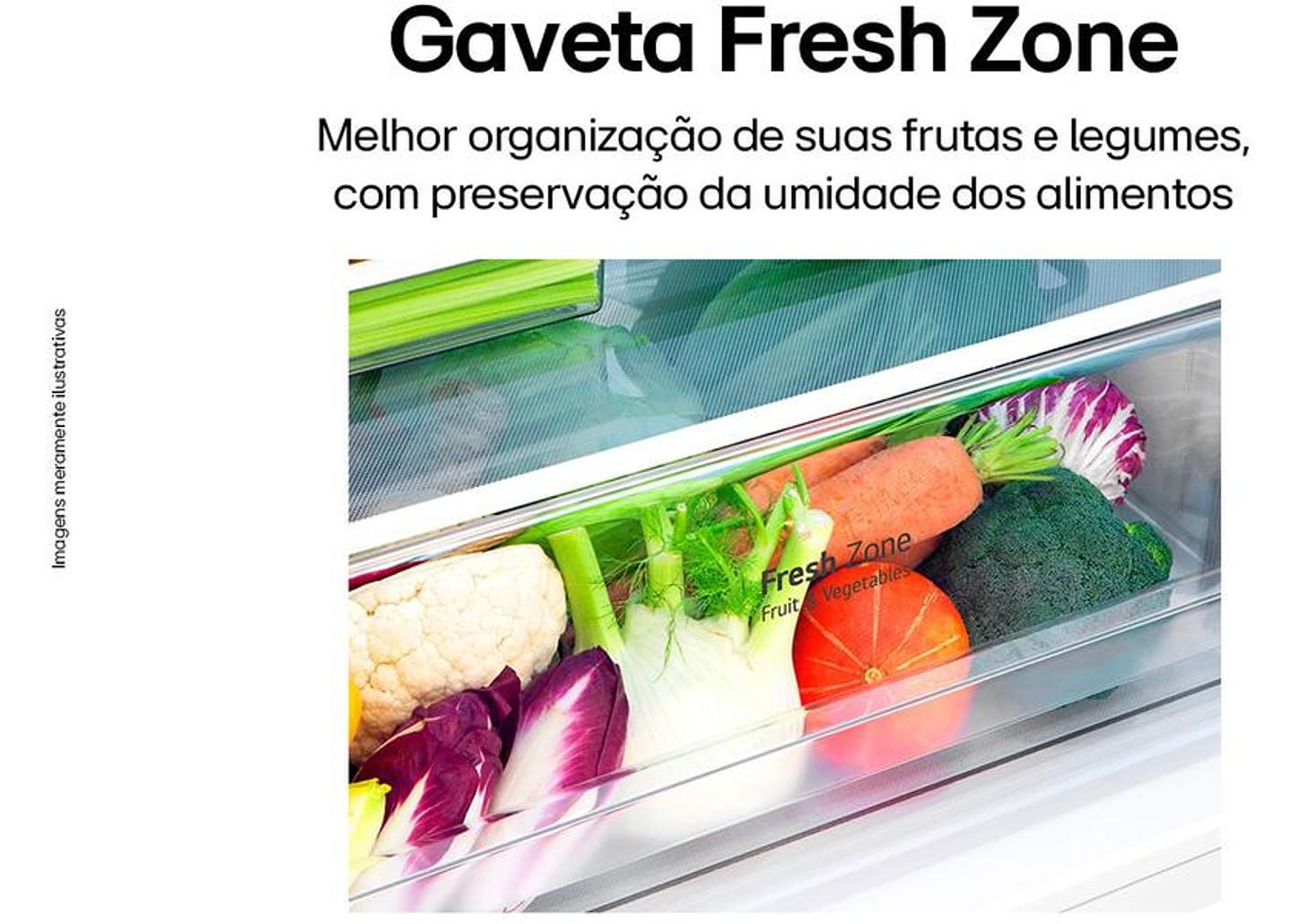 Geladeira/Refrigerador LG Frost Free 395L - GN-B392PLM2 Compressor Inverter