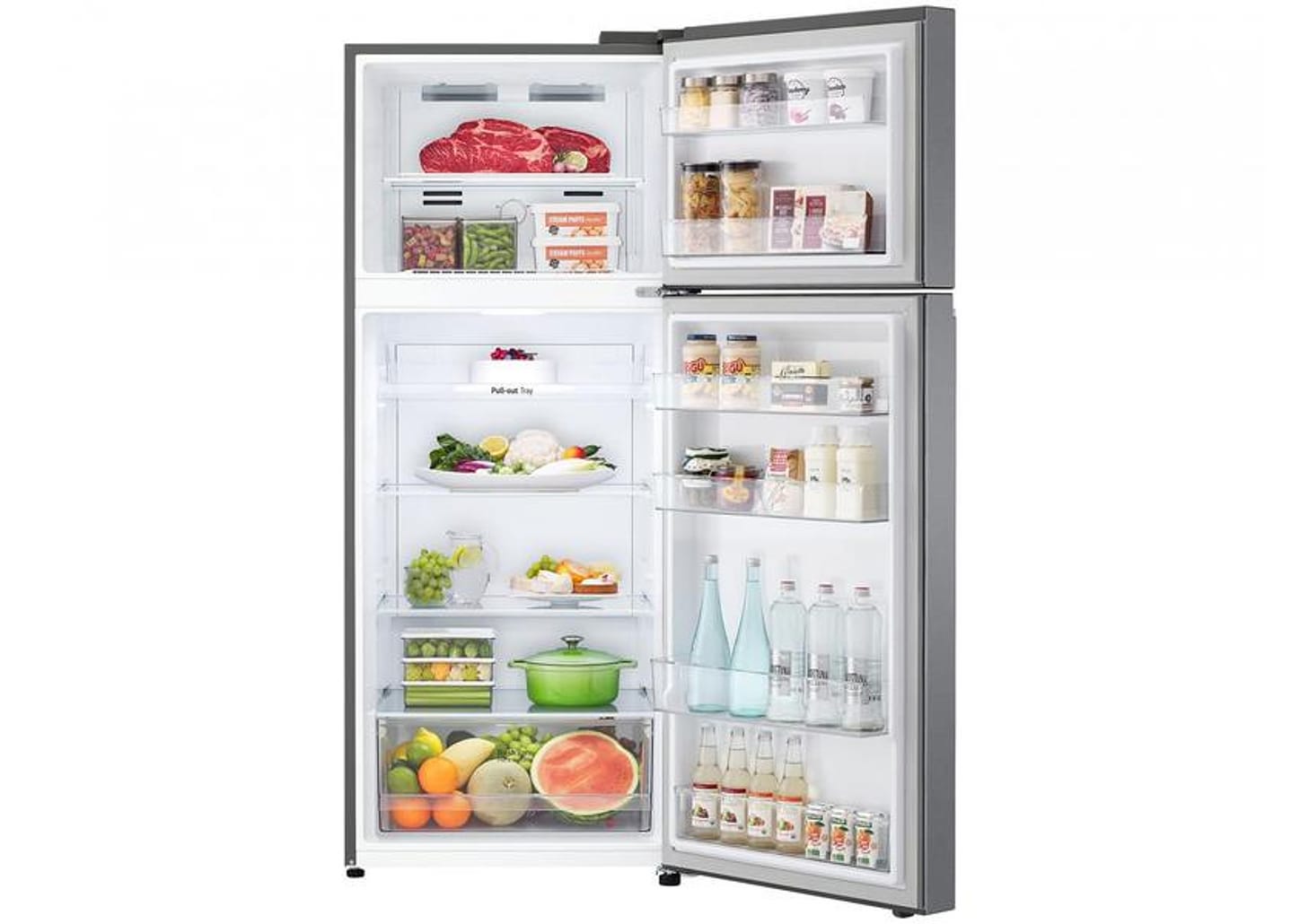 Geladeira/Refrigerador LG Frost Free 395L - GN-B392PLM2 Compressor Inverter