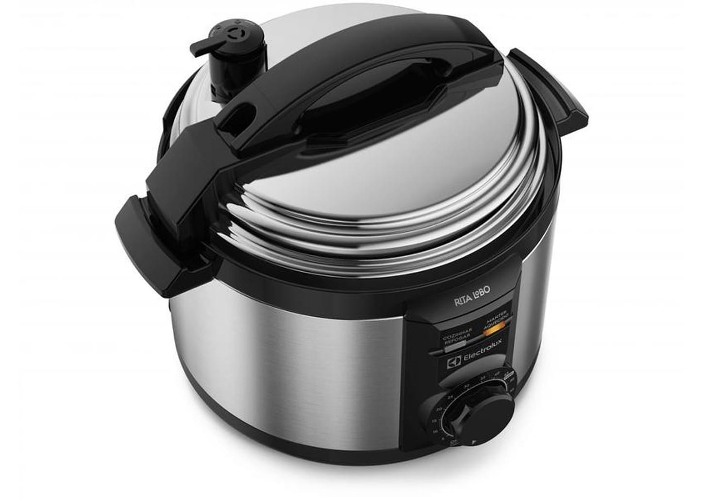 Panela de Pressão Elétrica Electrolux 3L Inox 700W - Efficient por Rita Lobo PCE15