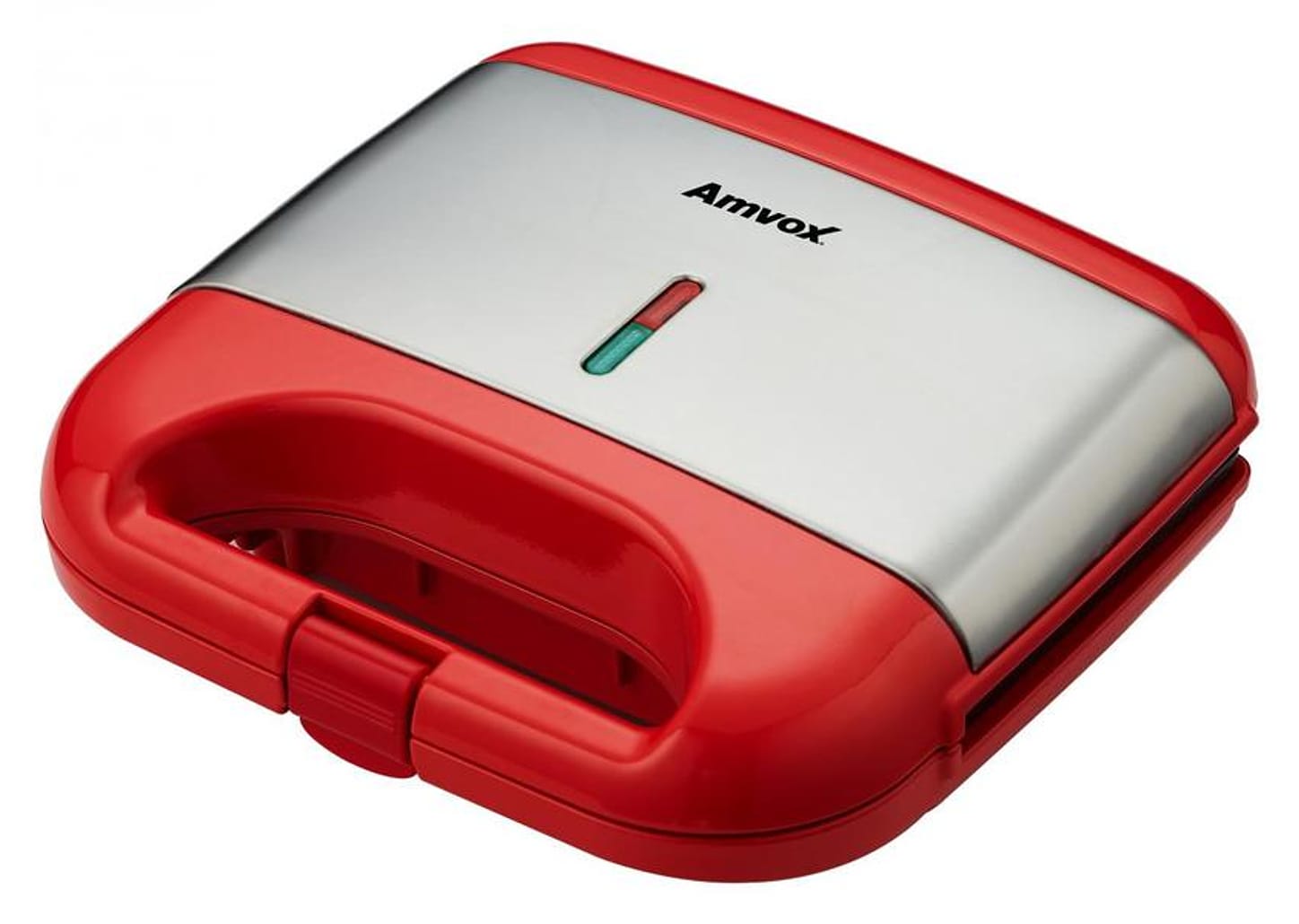 Sanduicheira Grill Amvox Vermelho 750W Lar - AMS 500