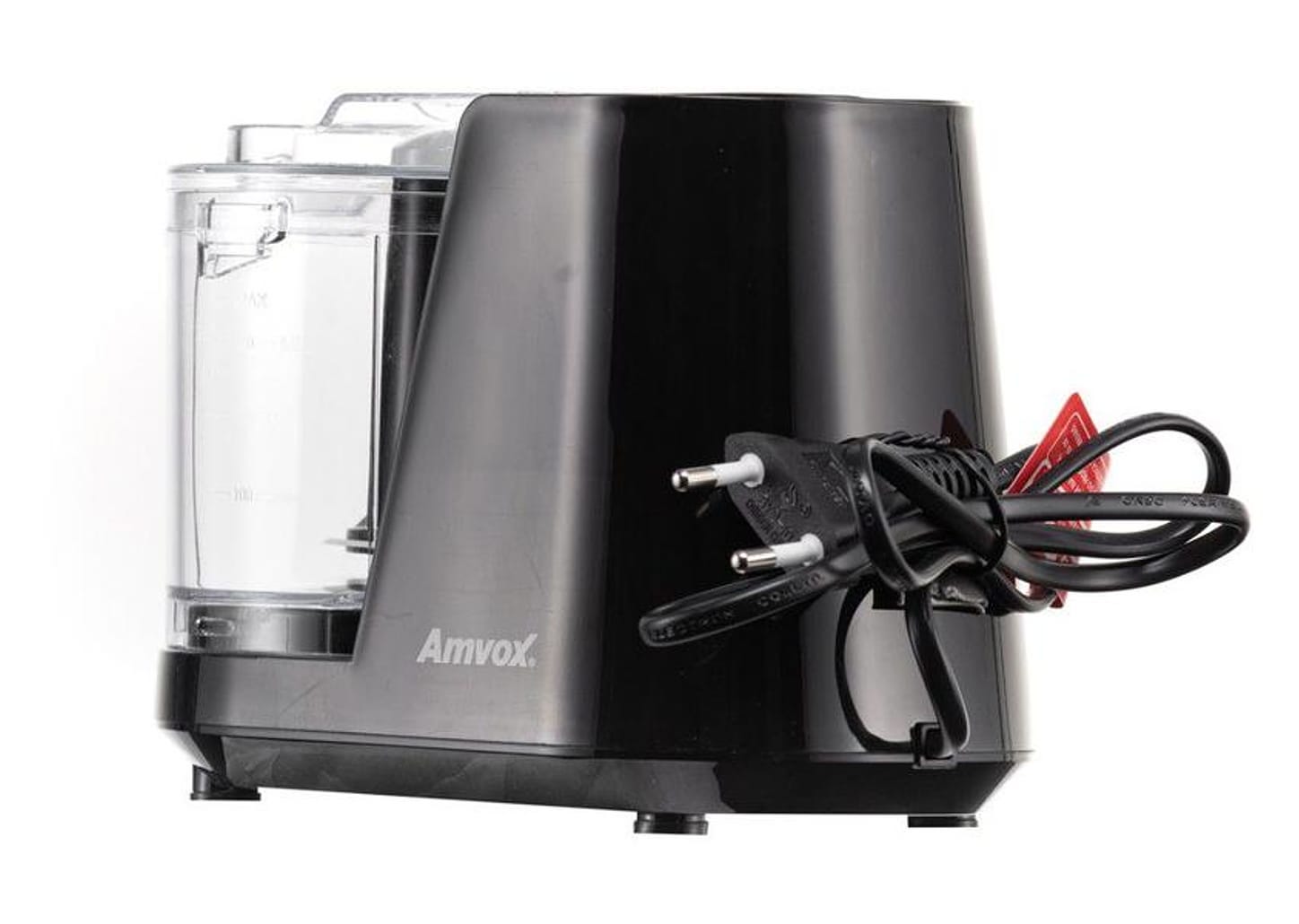 Mini Processador de Alimentos Amvox 100W Preto - APR1001 3 Funções