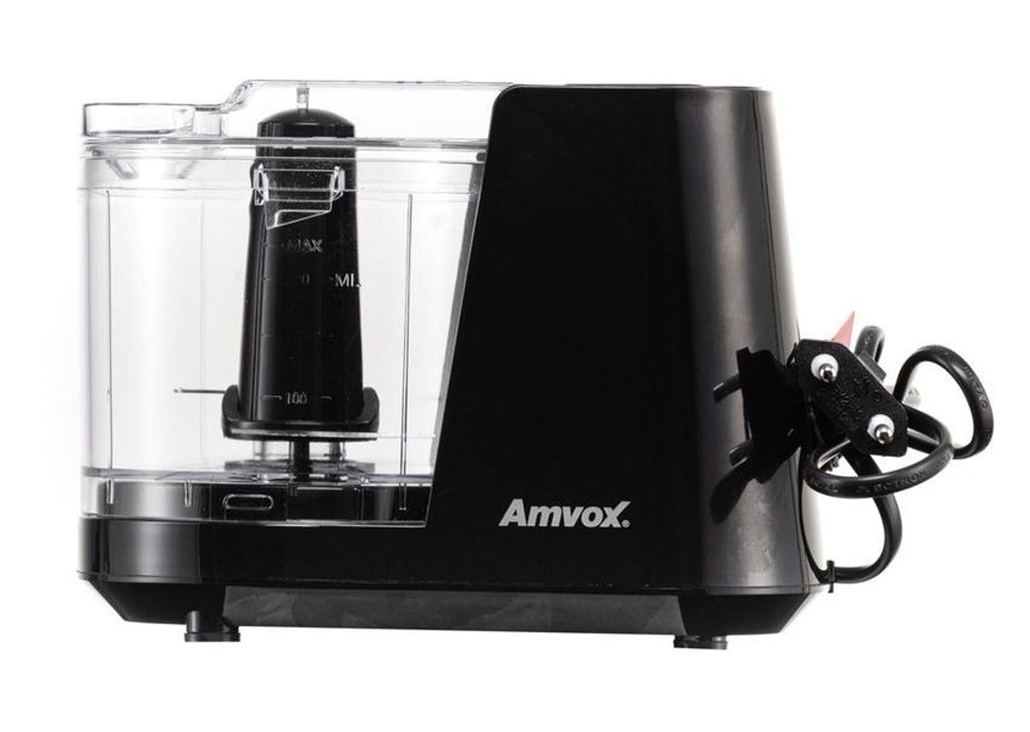 Mini Processador de Alimentos Amvox 100W Preto - APR1001 3 Funções