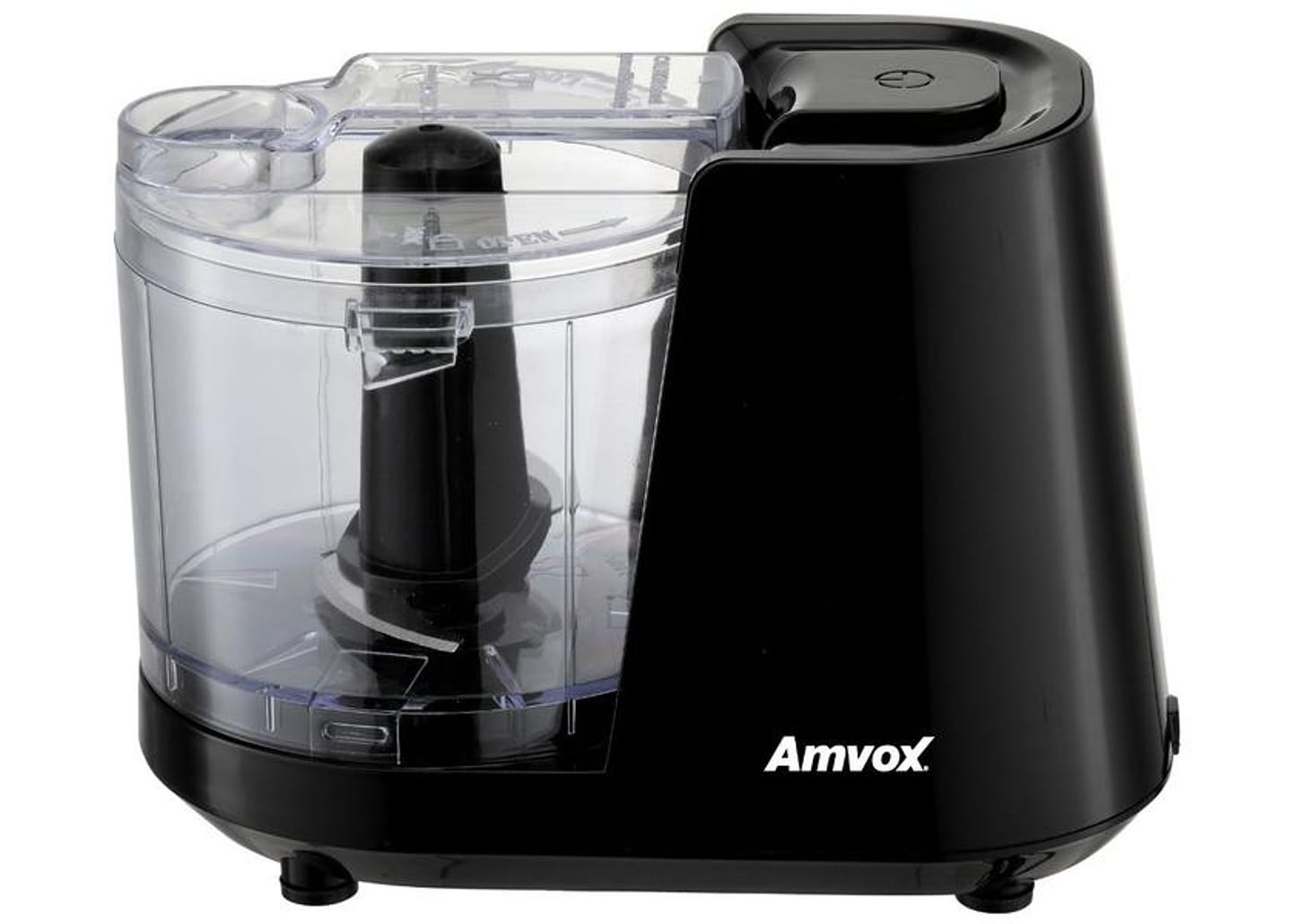 Mini Processador de Alimentos Amvox 100W Preto - APR1001 3 Funções