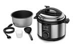 Panela de Pressão Elétrica Electrolux 3L Inox 700W - Efficient por Rita Lobo PCE15