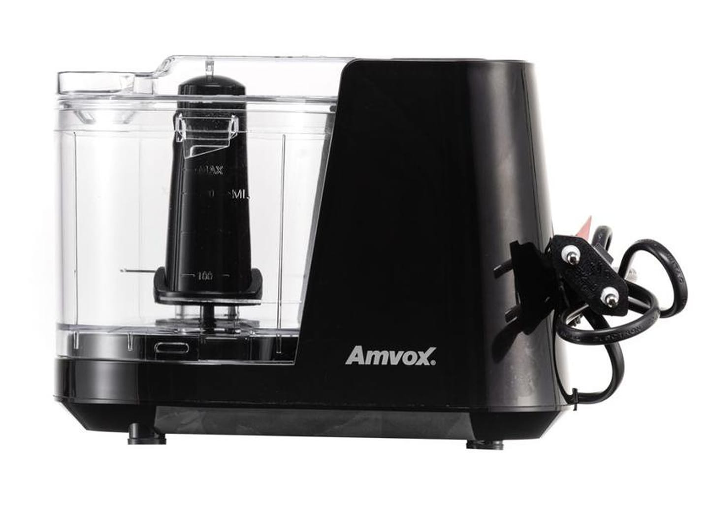 Mini Processador de Alimentos Amvox 100W Preto - APR1001 3 Funções