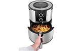 Fritadeira Elétrica sem Óleo/Air Fryer Philco - Preta e Prata 6,1L