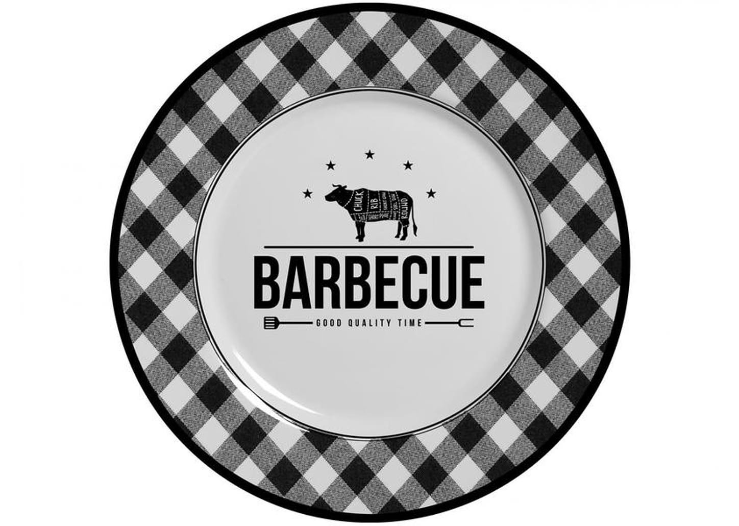 Conjunto para Servir Alleanza Churrasco 4 Peças