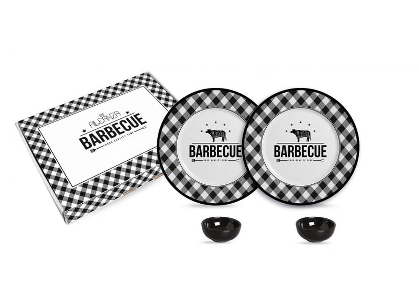 Conjunto para Servir Alleanza Churrasco 4 Peças