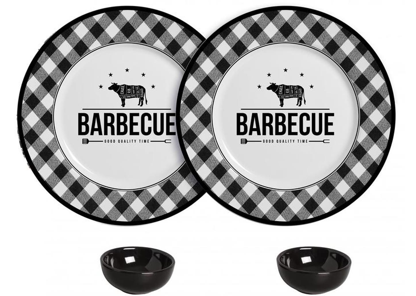 Conjunto para Servir Alleanza Churrasco 4 Peças