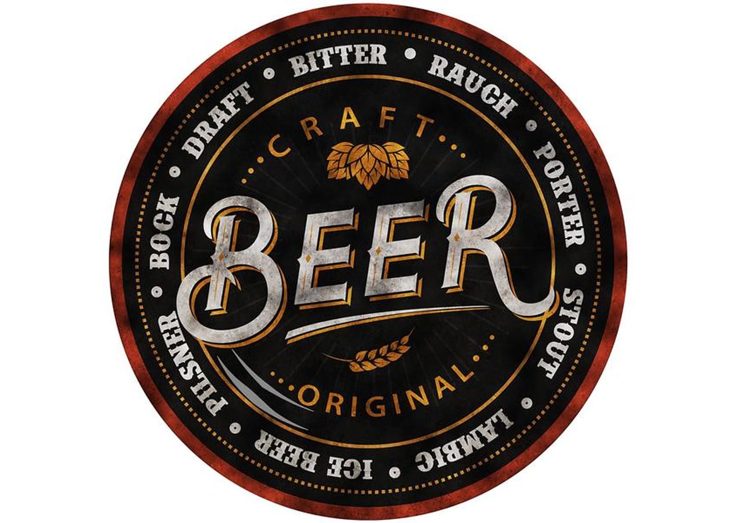 Conjunto para Servir Alleanza Beer Collection 4 Peças