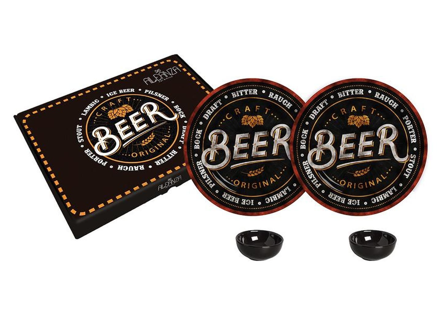 Conjunto para Servir Alleanza Beer Collection 4 Peças