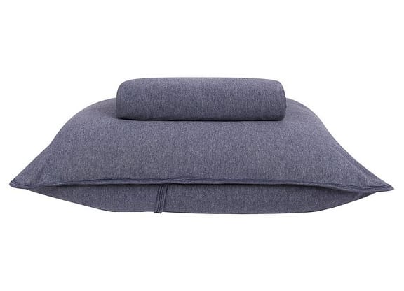 Jogo de Cama Solteiro Atlântica Mescla Urban Azul Escuro 2 Peças