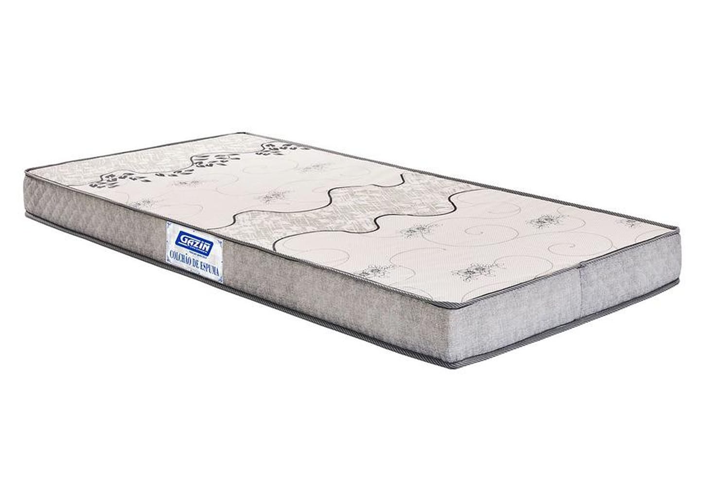 Colchão Solteiro Gazin de Espuma D28 14x88x188cm - Confort Soft