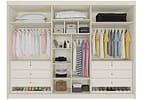 Guarda-roupa Casal 6 Portas 6 Gavetas Móveis Europa Ripado Potente