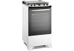Fogão 4 Bocas Electrolux Mesa de Inox Branco - Acendimento Automático PerfectCook FE4IB