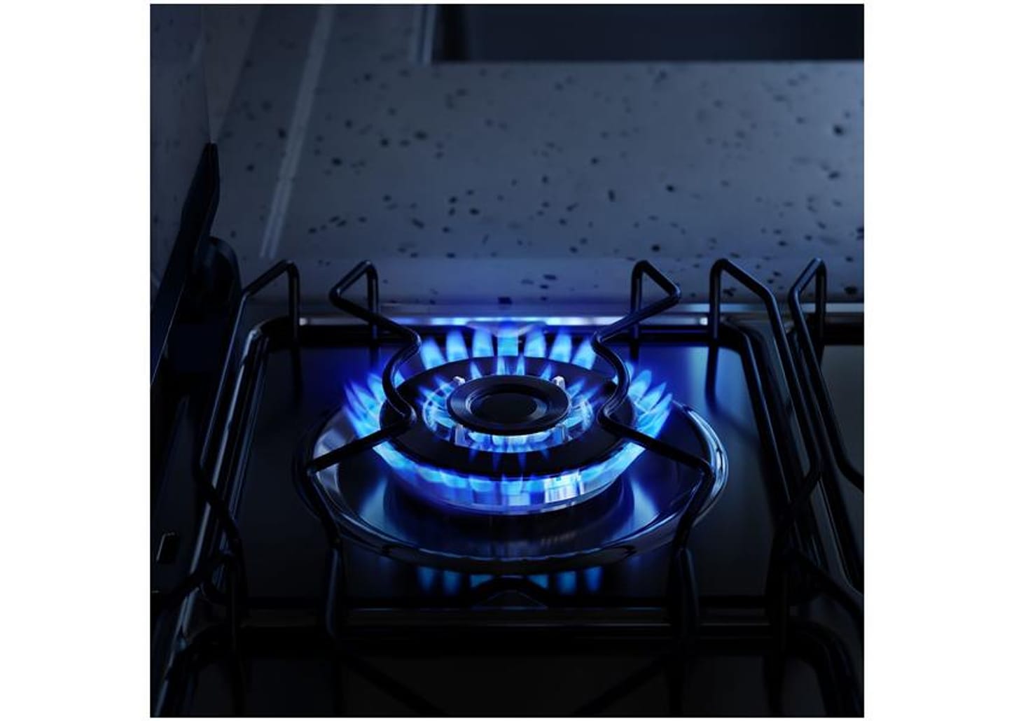 Fogão 4 Bocas Electrolux Mesa de Inox Branco - Acendimento Automático PerfectCook FE4IB