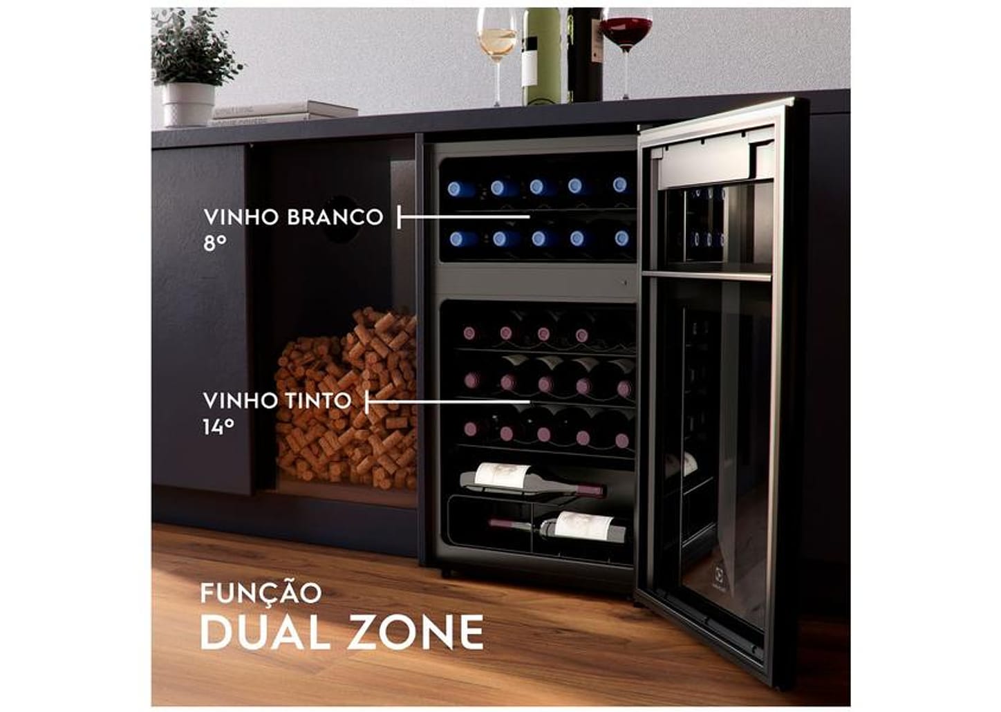 ADEGA ELECTROLUX 29 GARR