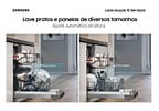 Lava-louças Samsung 10 Serviços com Função - Higienizar DW50C6070 Prata