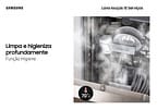 Lava-louças Samsung 10 Serviços com Função - Higienizar DW50C6070 Prata