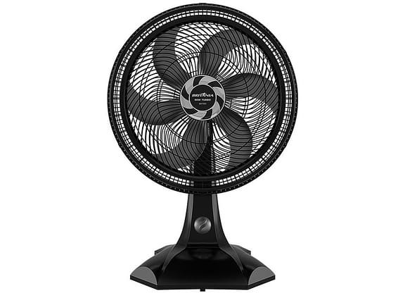 Ventilador de Mesa Britânia BVT301 30cm 6 Pás 3 Velocidades Preto