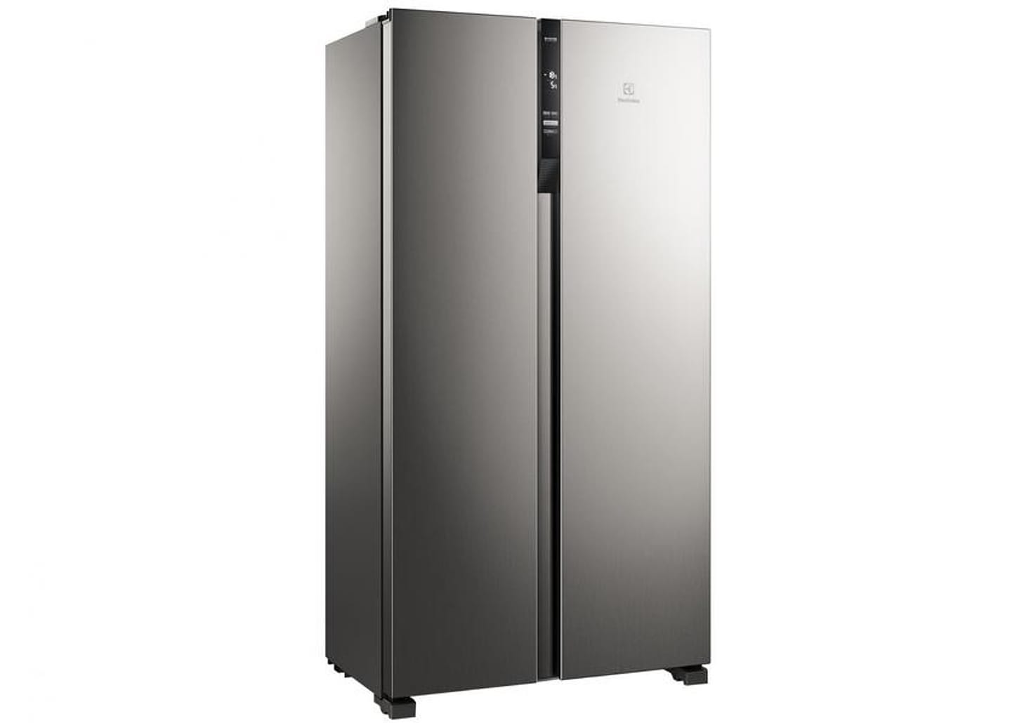 Geladeira/Refrigerador Electrolux Frost Free - Side by Side Cinza 435L Efficient IS4S