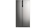 Geladeira/Refrigerador Electrolux Frost Free - Side by Side Cinza 435L Efficient IS4S