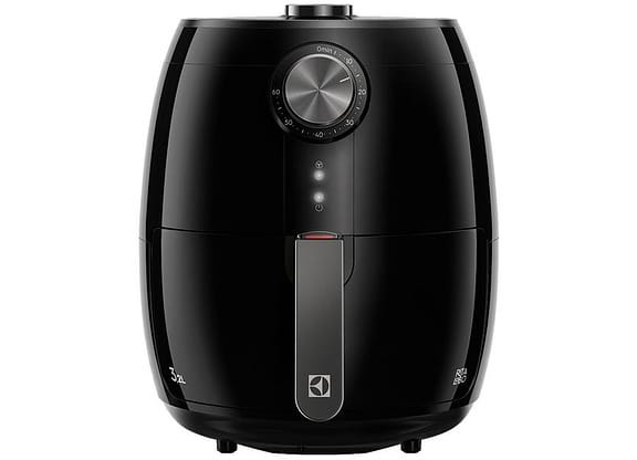 Fritadeira Elétrica sem Óleo/Air Fryer Electrolux - Efficient Rita Lobo EAF15 Preta com Timer 3,2L