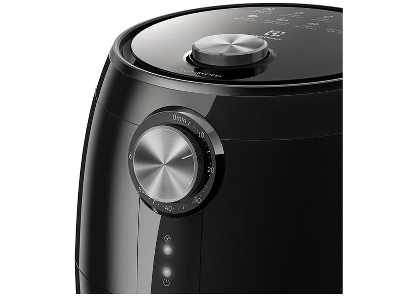 Fritadeira Elétrica sem Óleo/Air Fryer Electrolux - Efficient Rita Lobo EAF15 Preta com Timer 3,2L