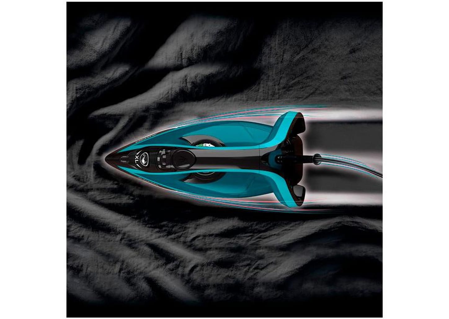 Ferro de Passar Roupa a Vapor Arno Ultragliss Plus - FMY Azul e Preto