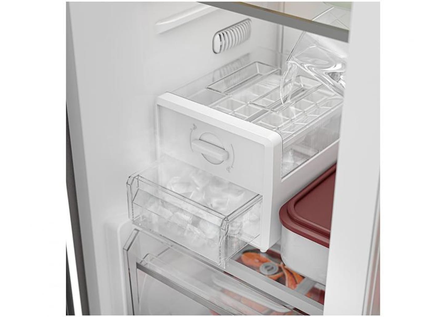 Geladeira/Refrigerador Electrolux Frost Free - Side by Side Cinza 435L Efficient IS4S