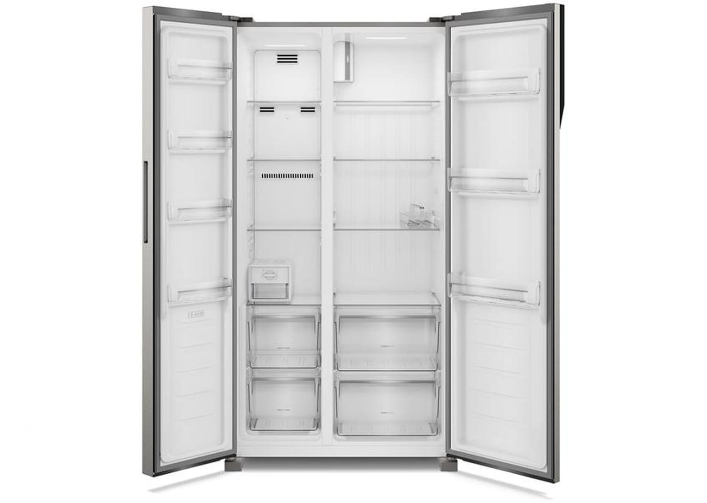 Geladeira/Refrigerador Electrolux Frost Free - Side by Side Cinza 435L Efficient IS4S