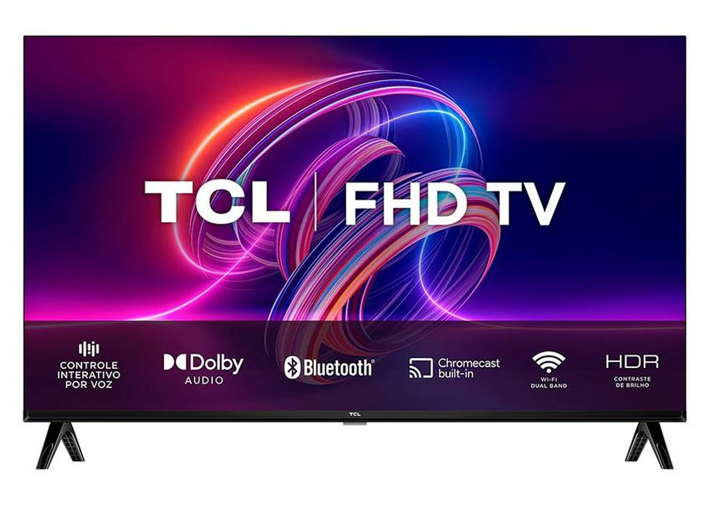 Smart TV 32” Full HD LED TCL 32S5400A Android - Wi-Fi Bluetooth Google Assistente 2 HDMI 1 USB