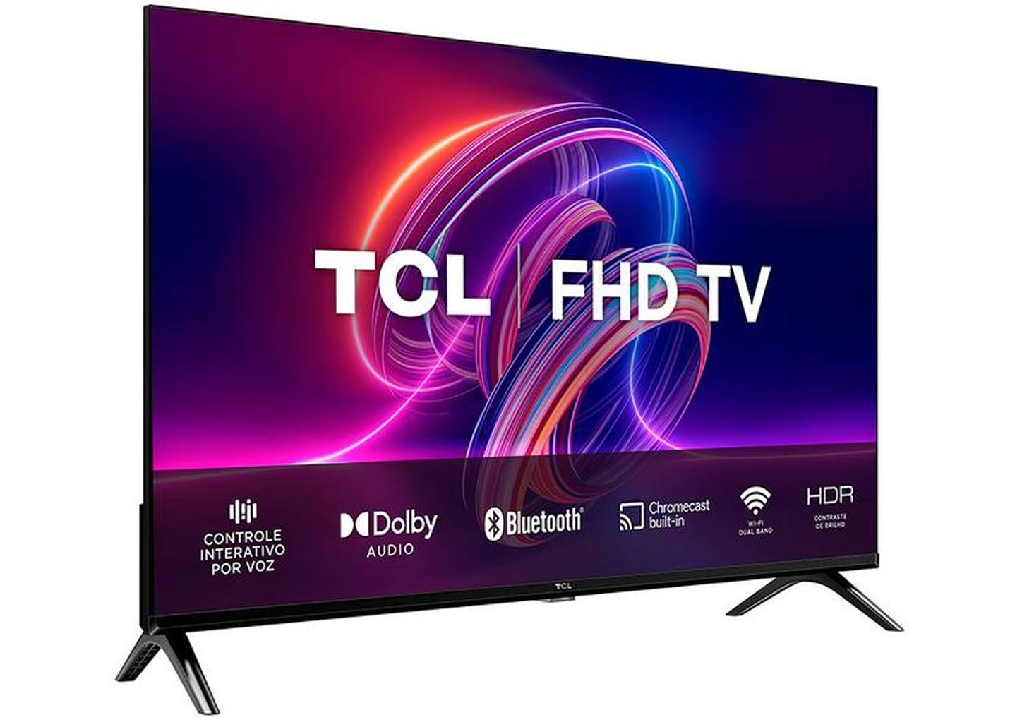 Smart TV 32” Full HD LED TCL 32S5400A Android - Wi-Fi Bluetooth Google Assistente 2 HDMI 1 USB