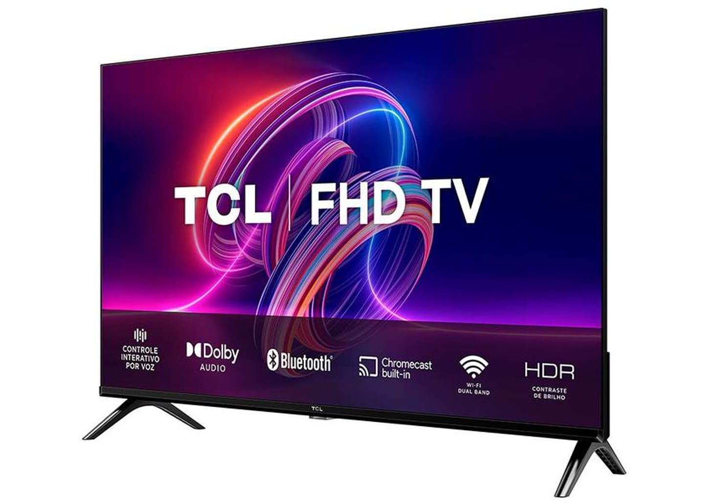 Smart TV 32” Full HD LED TCL 32S5400A Android - Wi-Fi Bluetooth Google Assistente 2 HDMI 1 USB