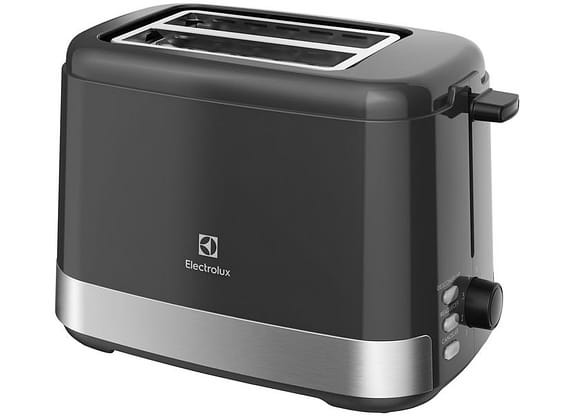 Torradeira Electrolux Efficient ETS10 Granite Gray 2 Fatias 8 Níveis de Tostagem