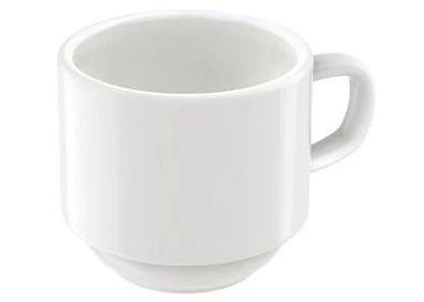 Jogo de Xícaras de Café de Porcelana 100ml - Tramontina 6 Peças