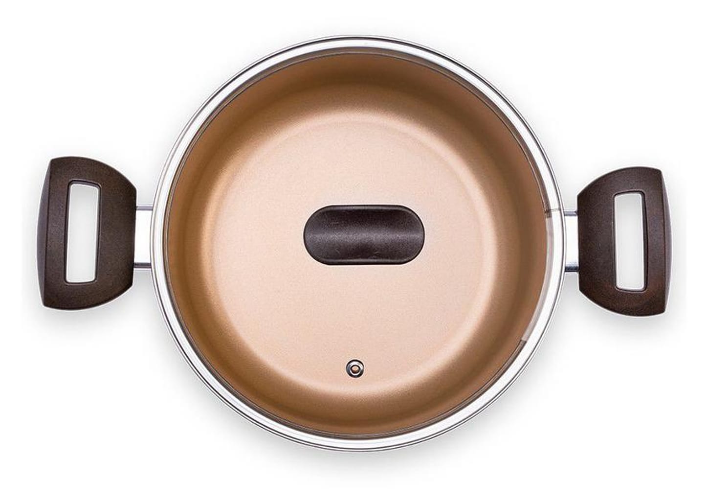 Jogo de Panelas Brinox de Alumínio Verde 5 Peças - Green 7235/100