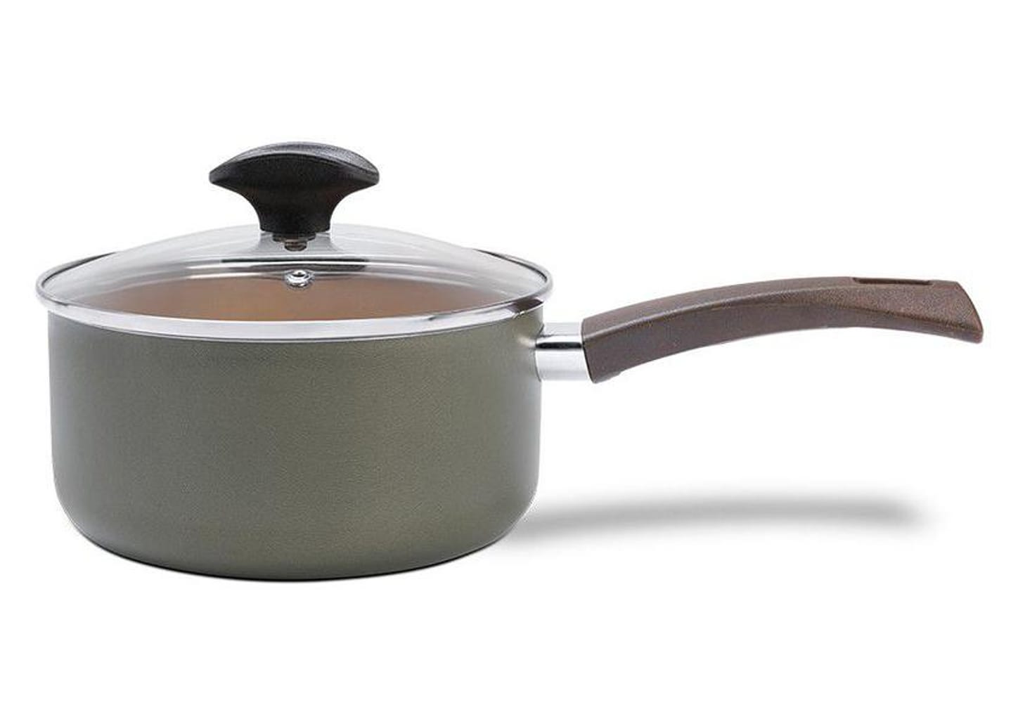 Jogo de Panelas Brinox de Alumínio Verde 5 Peças - Green 7235/100