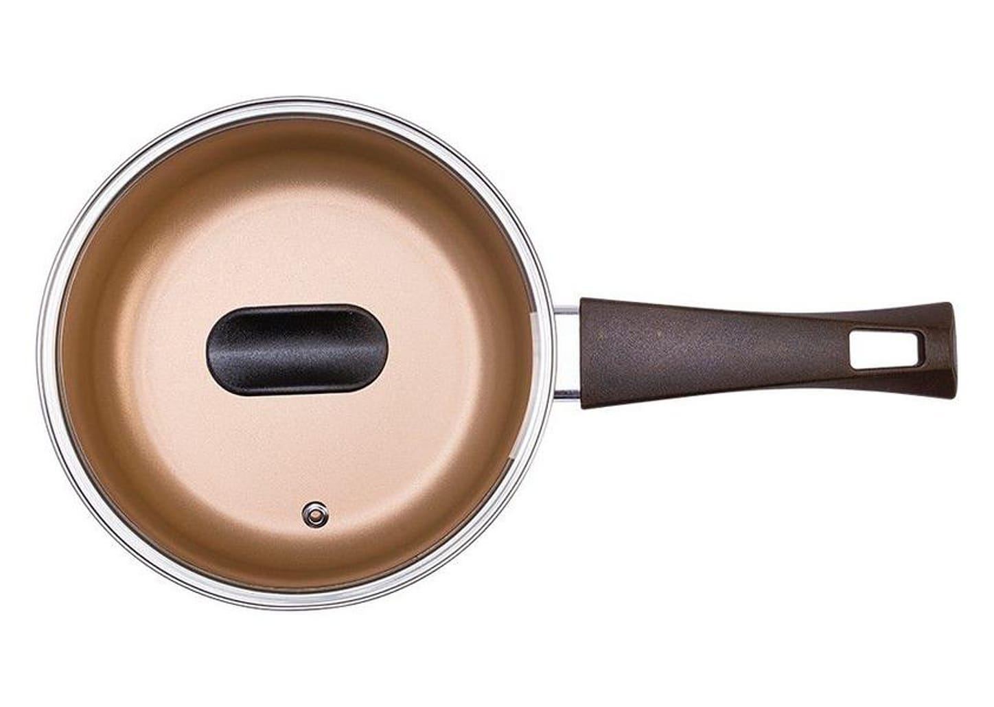 Jogo de Panelas Brinox de Alumínio Verde 5 Peças - Green 7235/100