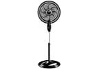 Ventilador de Coluna Mondial VTX-40C-8P-CR 40cm 3 Velocidades Controle Remoto