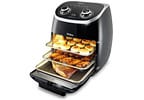 Fritadeira Elétrica sem Óleo/Air Fryer Philco 2 em 1 Air Fry e Forno Oven PFR2000P Preto 11L