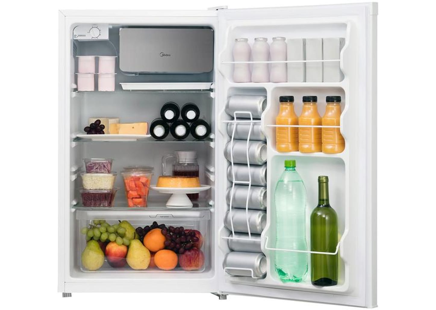 Frigobar Midea 124L Branco - MRC12B1