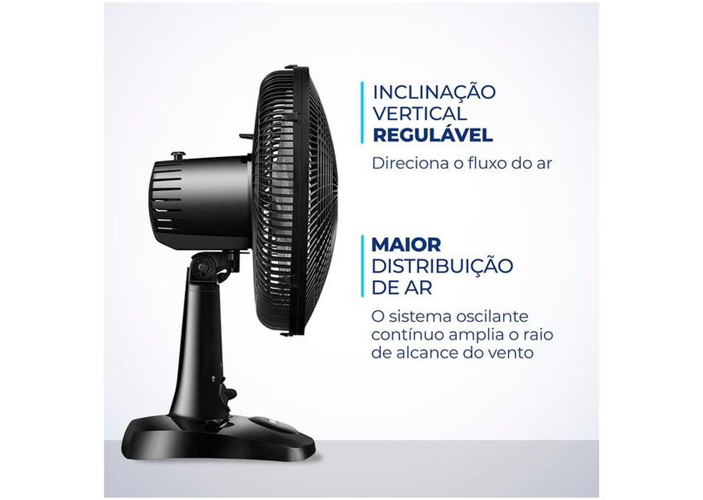 Ventilador de Mesa Mondial Super Power VSP-30-B 30cm 3 Velocidades