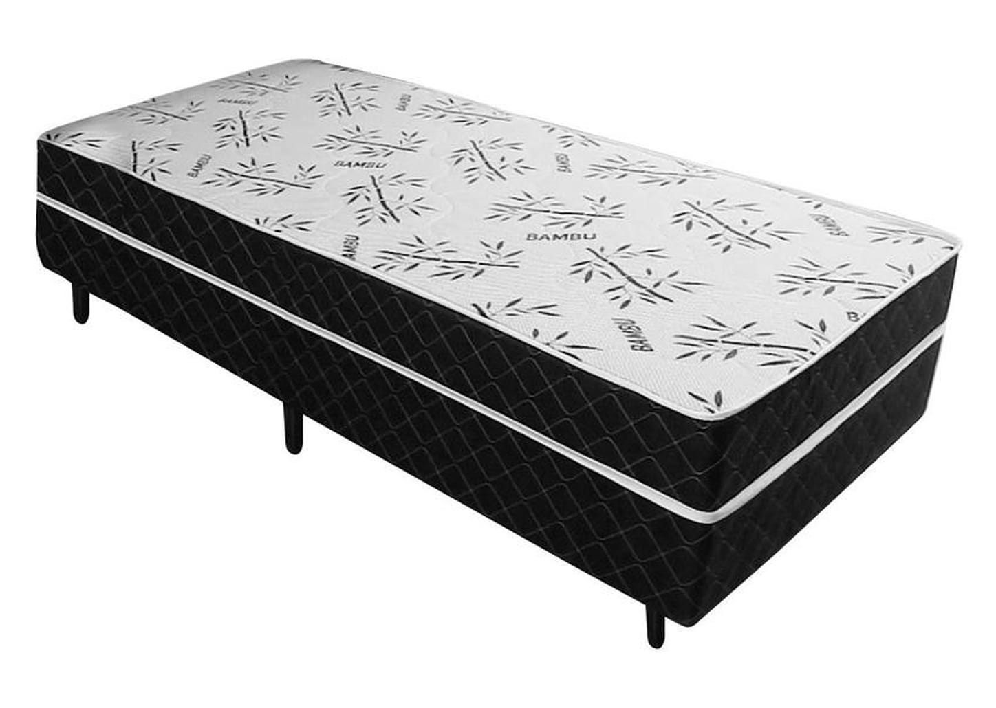 Cama Box Solteiro V-Joy Conjugada 50x88x188cm - Benfica