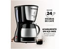 Cafeteira Elétrica Mondial Dolce Aroma Thermo 24 Cafés Preta