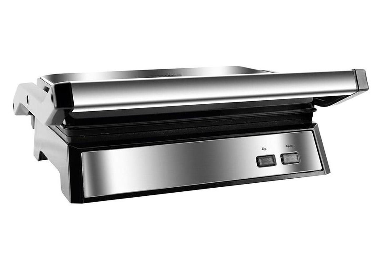Grill Philco PGR21PI Maxx Clean 2 em 1 - Retangular 1000W Antiaderente com Coletor de Gord